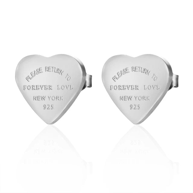 Elegant Heart Pendant Gifts - 18 K Gold Plated (Waterproof).