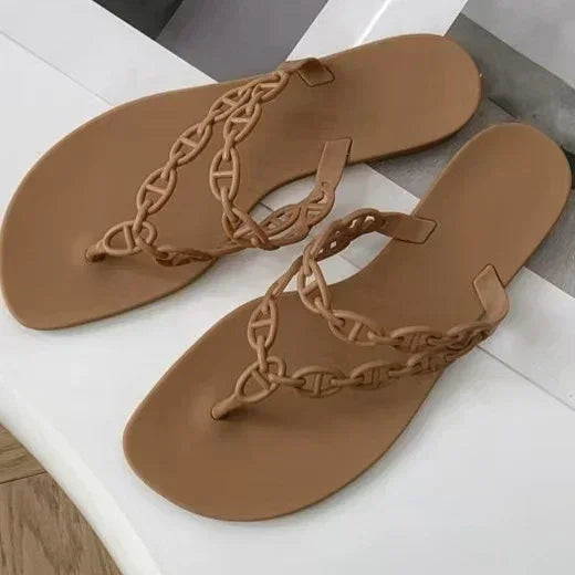 Summer New Girls Flip Flops Women's Sandals for Dress Casual Flats Slippers Outdoor Open Toe Beach Shoes Fashion Style