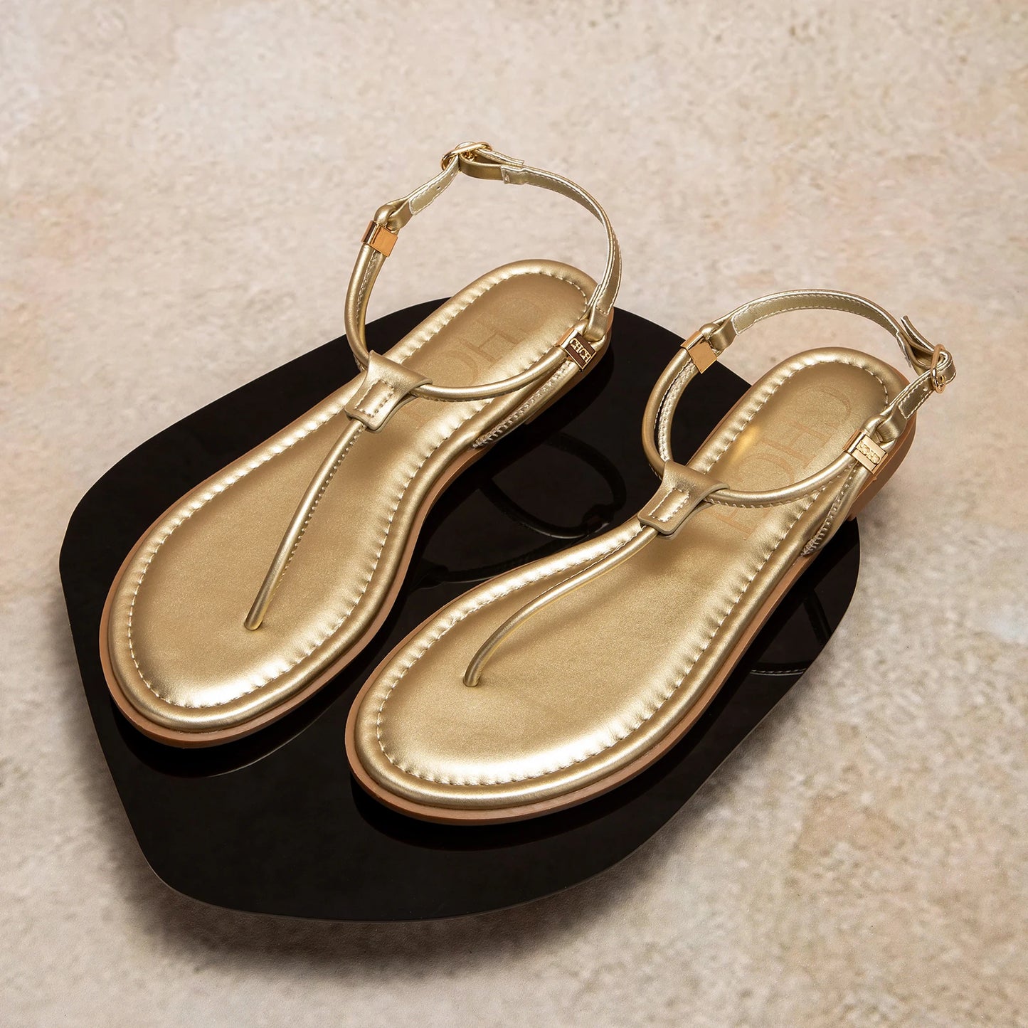 Women’s Flat Strappy Sandals – Comfortable Casual Summer Shoes
