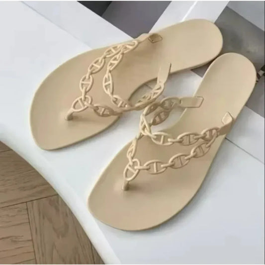 Summer New Girls Flip Flops Women's Sandals for Dress Casual Flats Slippers Outdoor Open Toe Beach Shoes Fashion Style