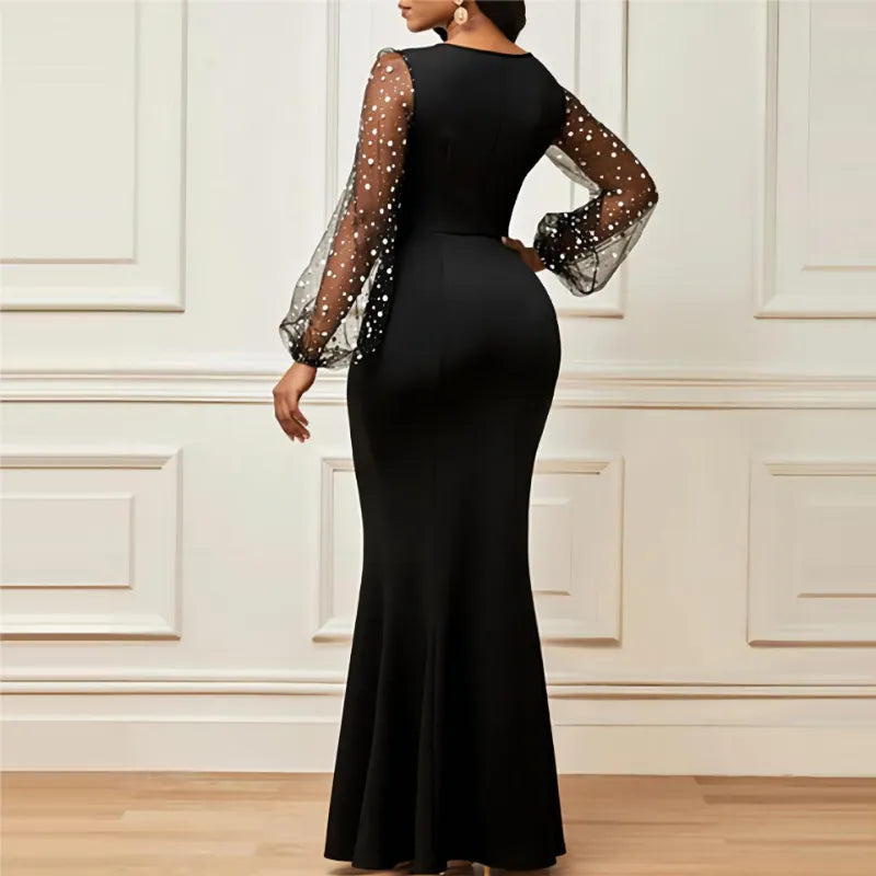 Women Elegant Valentines Day - Evening Luxury Long Dress.