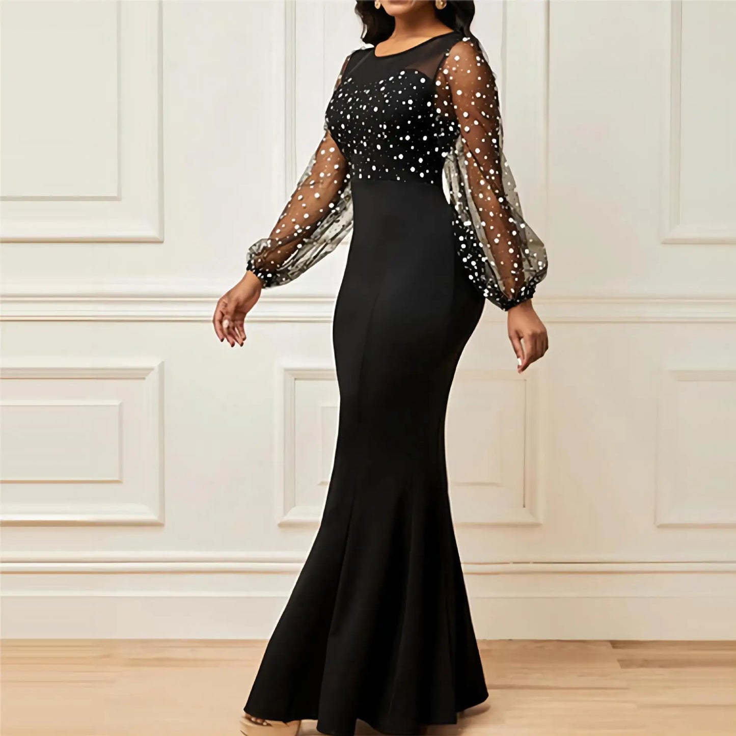 Women Elegant Valentines Day - Evening Luxury Long Dress.