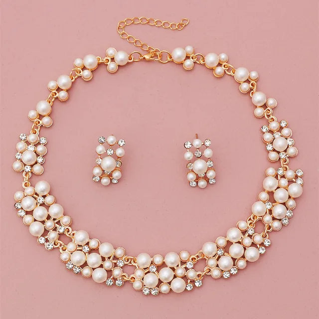 Exclusive Women's Dubai Gold Plated Jewellery Sets