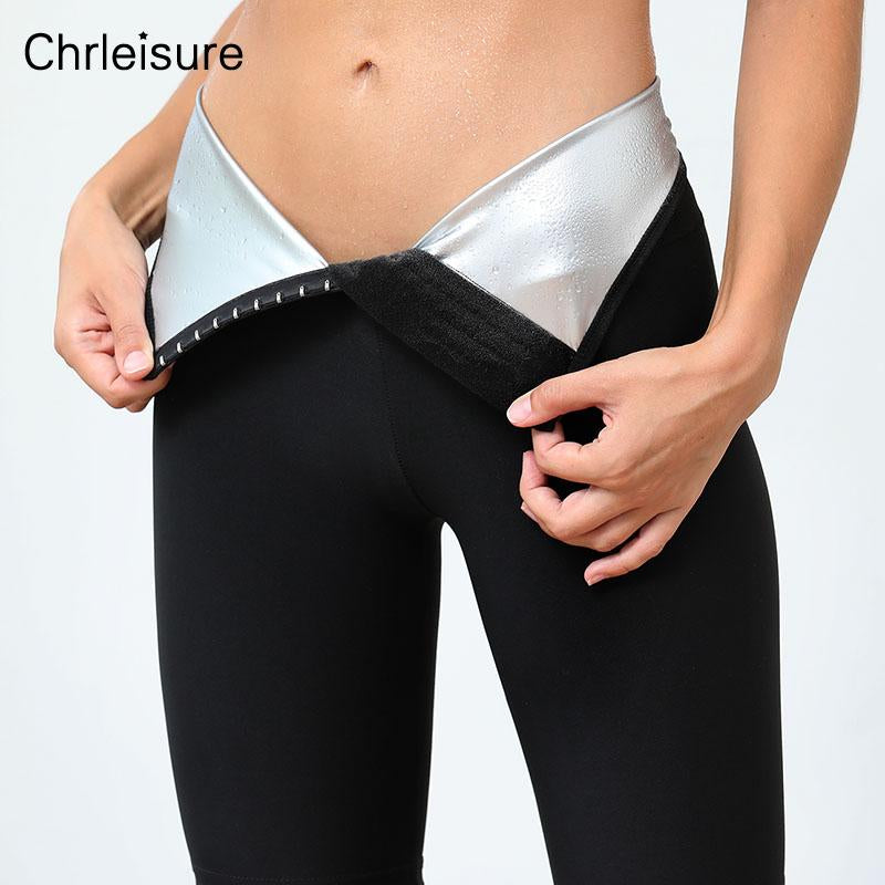 Women Workout Leggings High Waist Gym Hot Sweat Body Shaper Sportswear Fitness Sauna Tummy Slimming Control Legging